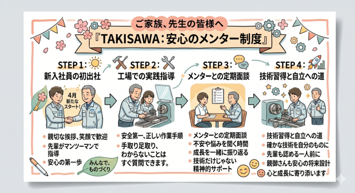 安心のメンター制度
