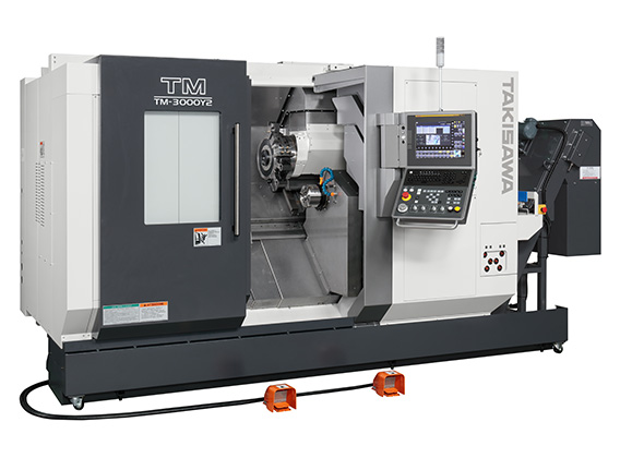 TAKISAWAの複合加工機（ターニングセンタ）TM-2000Y2/3000Y2をご紹介